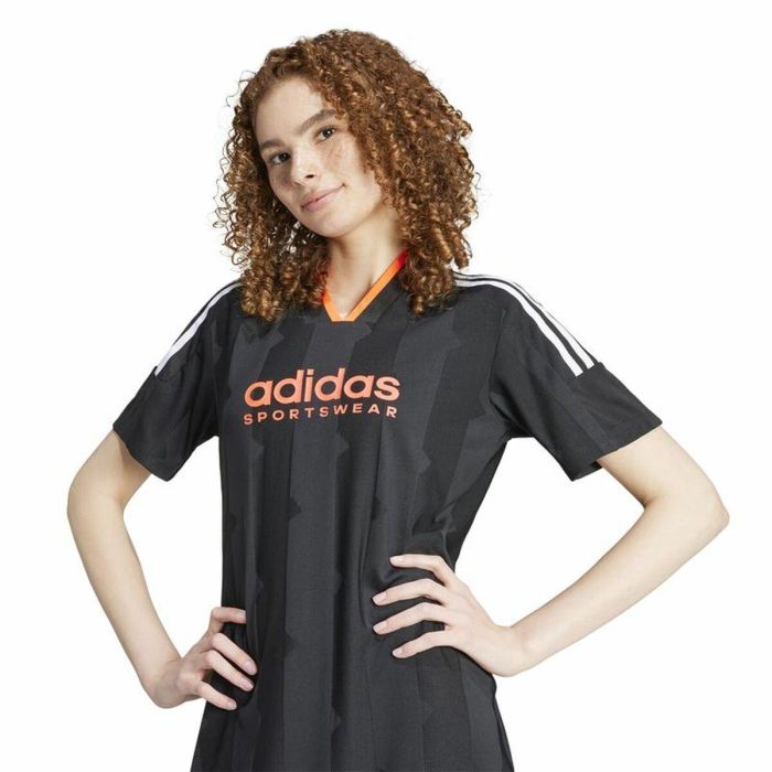 Vestido Adidas Tiro Cut 3 Bandas Jacquard Negro Vestido Adidas Tiro Cut 3 Bandas Jacquard Negro