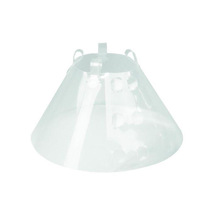 KVP Kong Collar Isabelino Quick Fit Talla 22-26 cm Prof 7.5 cm Transparente 1