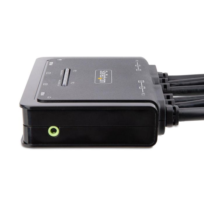 Switch KVM Startech C2-DD46-UA2-CBL-KVM 1,5 m 3 Switch KVM Startech C2-DD46-UA2-CBL-KVM 1,5 m 3