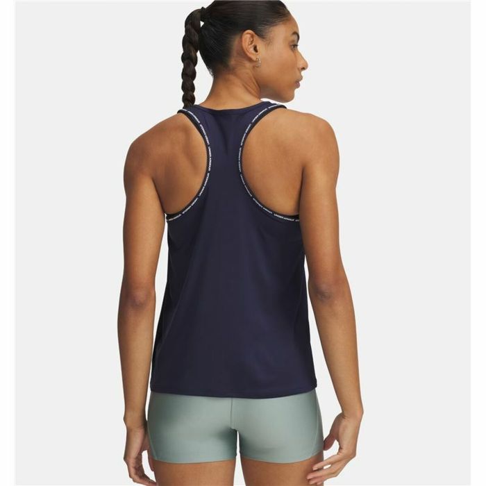 Camiseta para Mujer sin Mangas Under Armour Tech Azul marino (S) 1