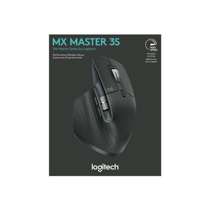 Logitech MX Master 3S Ratón Ergonómico Inalámbrico Bluetooth Grafito, 8000 DPI 6 Logitech MX Master 3S Ratón Ergonómico Inalámbrico Bluetooth Grafito, 8000 DPI 6