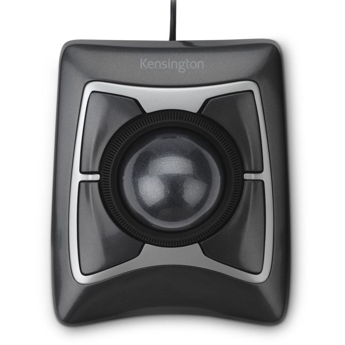 Kensington Trackball Ratón óptico Expert con Cable Negro 180 cm