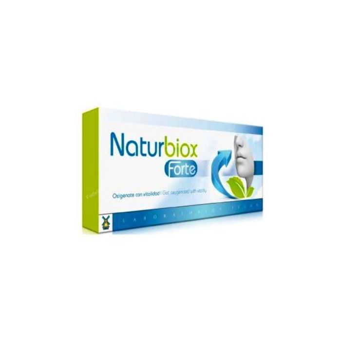 Naturbiox Forte 20 Viales - Suplemento Respiratorio, Inmunitario y Vitalidad con Plantas y Vitaminas