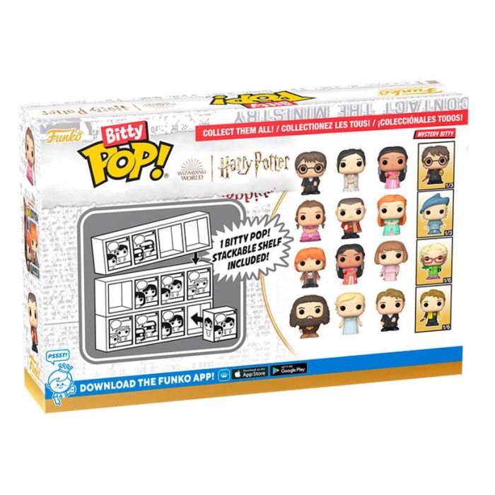 Blister 4 figuras Bitty POP Harry Potter Hagrid 2 Blister 4 figuras Bitty POP Harry Potter Hagrid 2