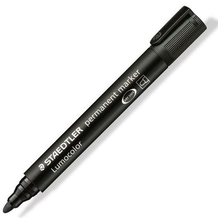 Rotulador permanente Staedtler Lumocolor 352-9 Negro (10 Unidades) 1