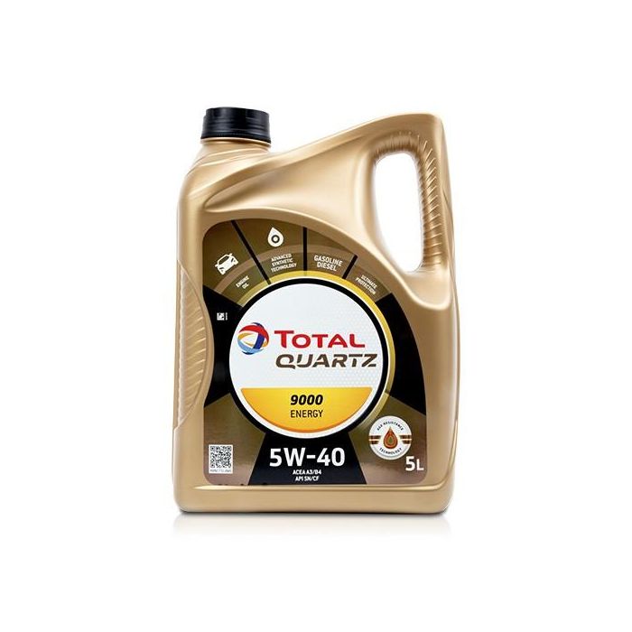 Aceite de Motor para Coche Totalenergies 9000 ENERGY 5W40 5 L 2 Aceite de Motor para Coche Totalenergies 9000 ENERGY 5W40 5 L 2