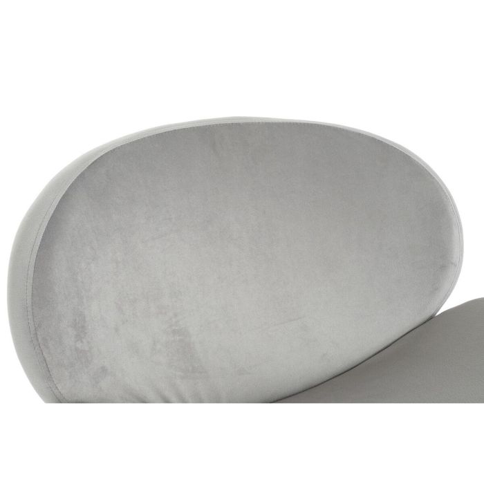 Silla Chic DKD Home Decor Gris Claro Dorado 58 x 73 x 62 cm 5 Silla Chic DKD Home Decor Gris Claro Dorado 58 x 73 x 62 cm 5