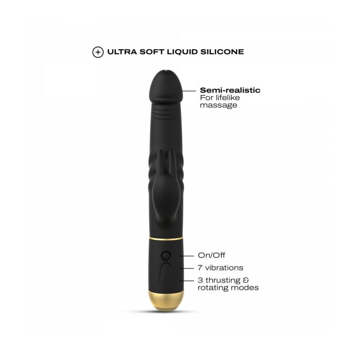 Vibrador Doble Estimulación Dorcel DOR213 Negro 1