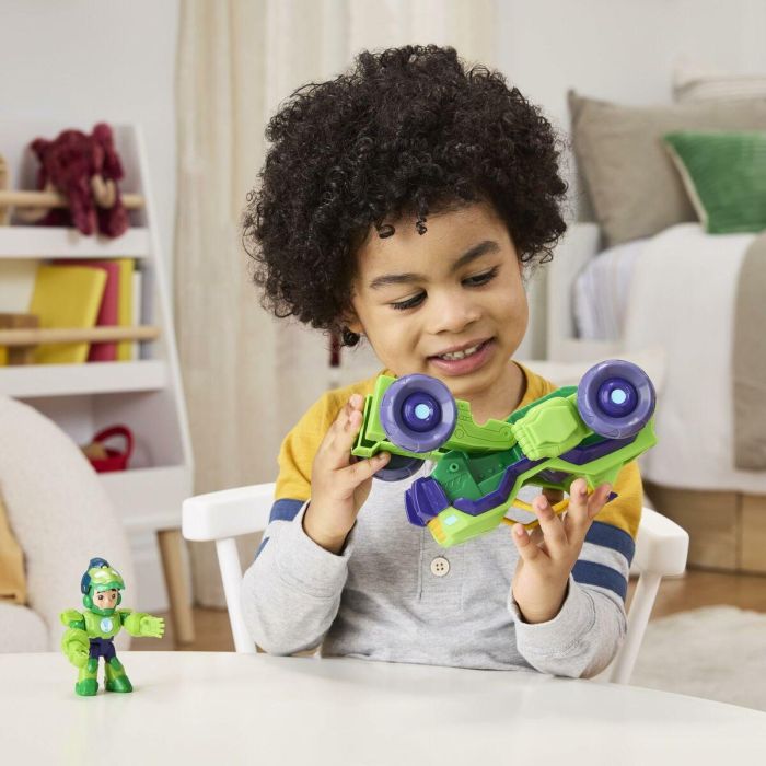 Hasbro Armadura y Vehículo Mecha 2 en 1 Iron Hulk, Marvel Iron Man y sus Increíbles Amigos, HASG14755P0, A Partir de 4 Años 5 Hasbro Armadura y Vehículo Mecha 2 en 1 Iron Hulk, Marvel Iron Man y sus Increíbles Amigos, HASG14755P0, A Partir de 4 Años 5