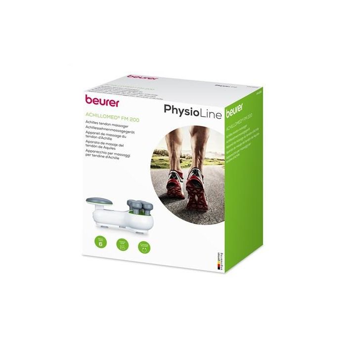 Beurer FM-200 Aparato de Masaje para el Tendón de Aquiles, Terapia Casera con Reposapiés Ajustable y Cabezales Giratorios 5
