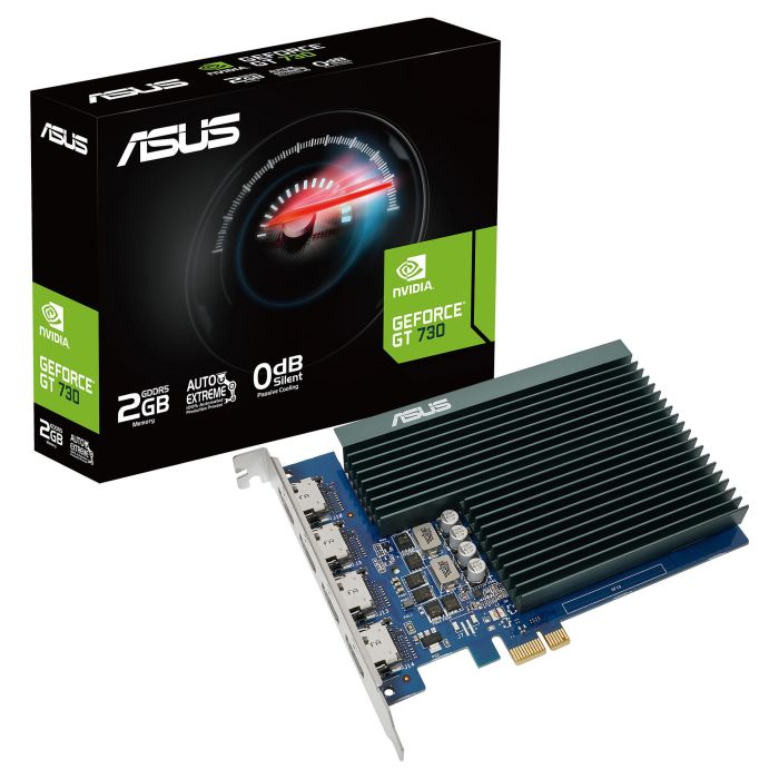Asus Tarjeta Gráfica GeForce GT 730 2GB GDDR5 90YV0H20-M0NA00 2
