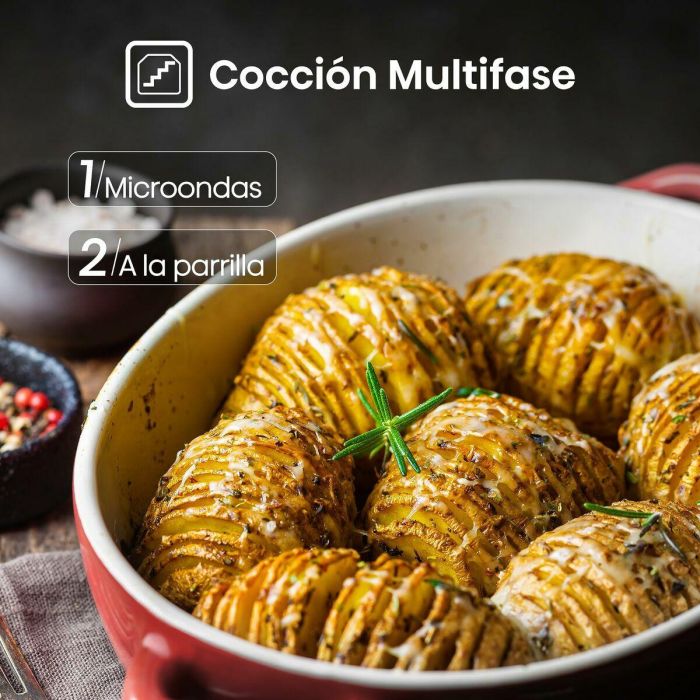 Microondas con Grill Hisense Negro 900 W 25 L 4 Microondas con Grill Hisense Negro 900 W 25 L 4