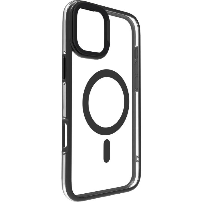 eSTUFF Funda Magnética INFINITE HELSINKI para iPhone 16 Plus - Negra - 86% Plástico Reciclado, Protección Esquinas 5