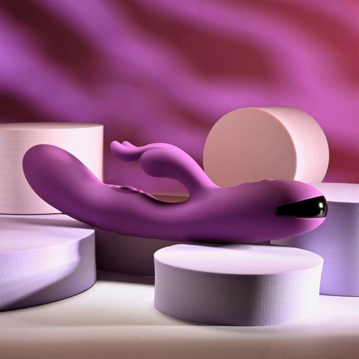 Vibrador Doble Estimulación Evolved Playboy Morado 2 Vibrador Doble Estimulación Evolved Playboy Morado 2