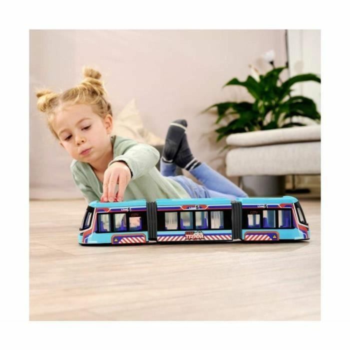 Dickie DIC1685168495149 - Juguete Réplica Tren Siemens Avenio Tram 42 cm con Ruedas Direccionales y Puertas Abribles 1