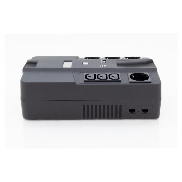 Digitus USV 800VA 480W Line Interactive 0,8 kVA 480 W Seno 162 V 290 V 7 Salidas AC 2 USB 2 Ethernet