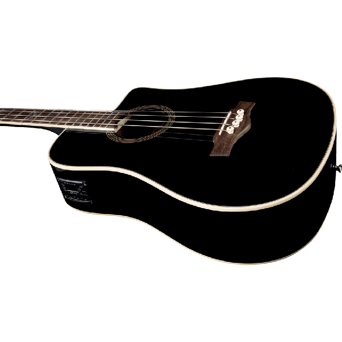 Bajo Acústico Dreadnought Cutaway Electro Negro 5 Bajo Acústico Dreadnought Cutaway Electro Negro 5