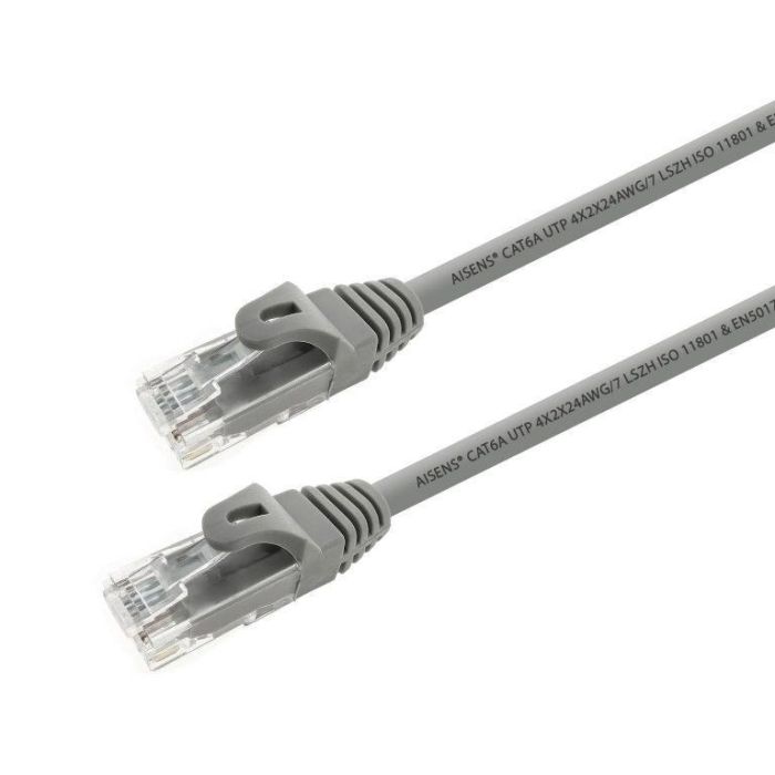 Aisens Cable De Red Latiguillo Rj45 Lszh Cat.6A 500 Mhz Utp Awg24 gris 15M Aisens Cable De Red Latiguillo Rj45 Lszh Cat.6A 500 Mhz Utp Awg24 gris 15M