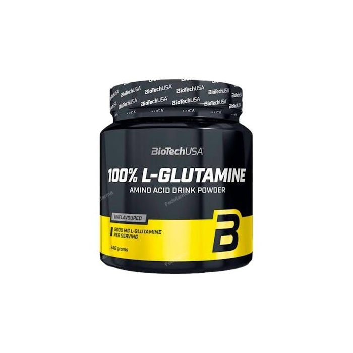 BIOTECHUSA 100% L-Glutamine Neutro - 500G
