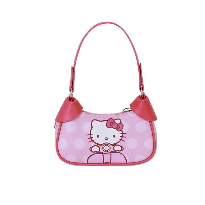 Karactermania Hello Kitty Bolso Fancy Casual Moto 14,5x21,5x8cm Rosa PVC 2