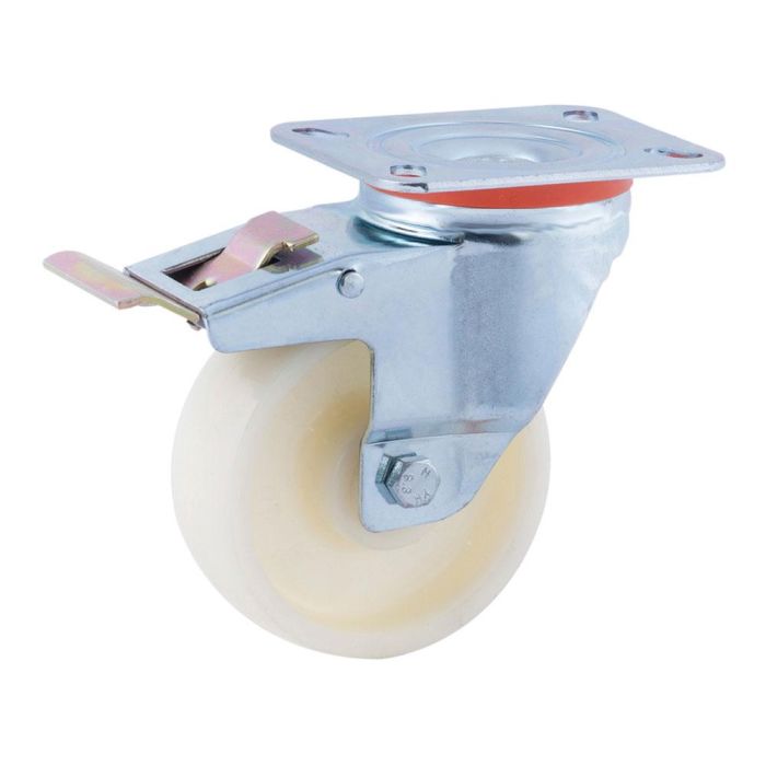 Rueda giratoria ø8cm (rueda) freno poliamida nylon cr30184 afo Rueda giratoria ø8cm (rueda) freno poliamida nylon cr30184 afo