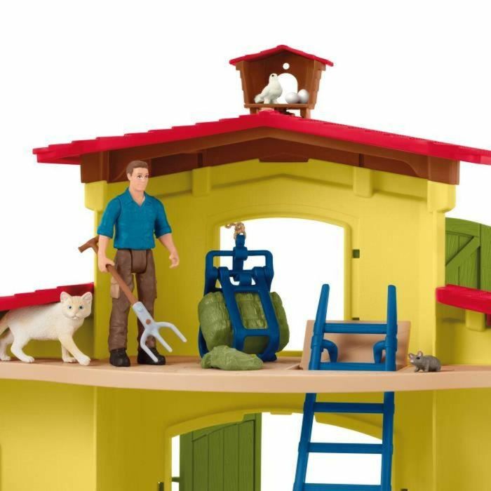 Schleich 42605 Granja Educativa - Set de Juego con Figuras y Accesorios de la Gama Farm World 3