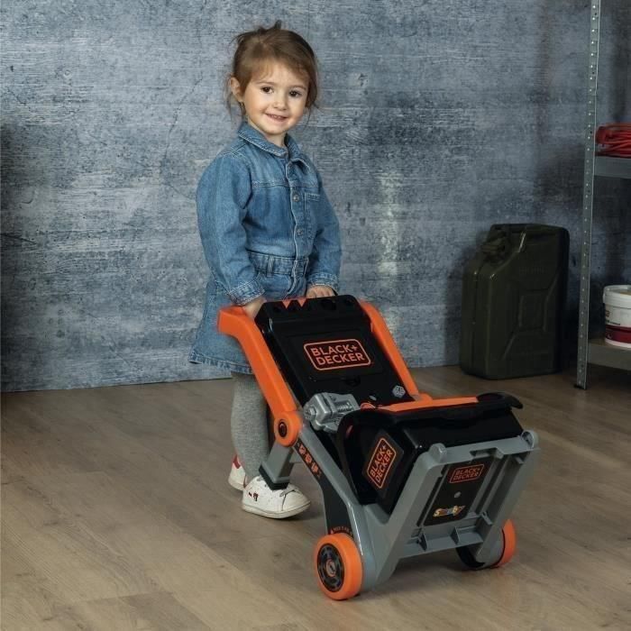 Smoby SMO3032163602200 Carretilla de mano Black+Decker para niños a partir de 3 años 1 Smoby SMO3032163602200 Carretilla de mano Black+Decker para niños a partir de 3 años 1