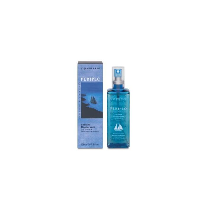 L´ERBOLARIO Loción Desodorante en Spray sin gas con Tomillo, Laurel y Romero para Piel Delicada 100ml
