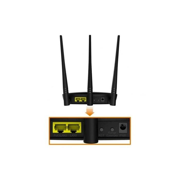 Punto de Acceso Inalámbrico Tenda AP5 300Mbps/ 2.4GHz/ Antenas de 5dBi/ WiFi 802.11n/g/b 1