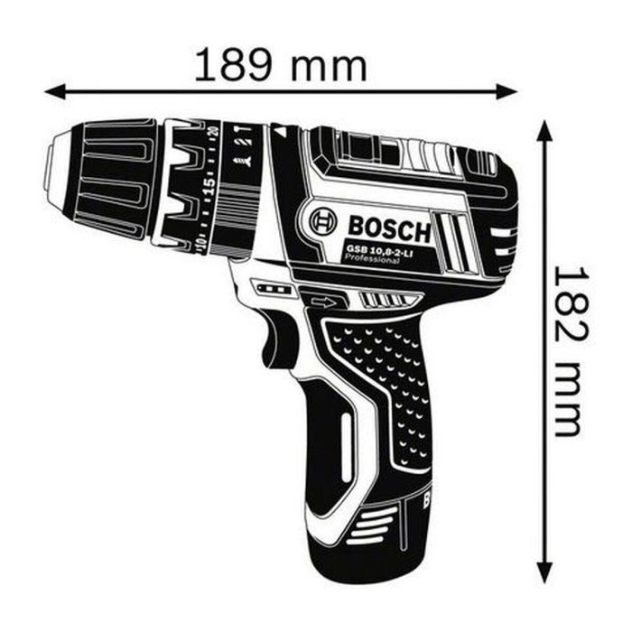 Bosch Professional Taladro Atornillador de Impacto GSB 12V-15 - Sin Cargador ni Batería - 06019B690E (EAN: BOS3165140773287) 5 Bosch Professional Taladro Atornillador de Impacto GSB 12V-15 - Sin Cargador ni Batería - 06019B690E (EAN: BOS3165140773287) 5