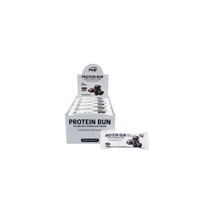 Protein Bun Bizcocho Double Chocolate 15Udsx60Gr. Protein Bun Bizcocho Double Chocolate 15Udsx60Gr.