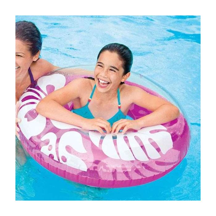 Intex Flotador Rueda Flores 91 cm para Niños (+9 años) - 3 Colores Surtidos PVC 3