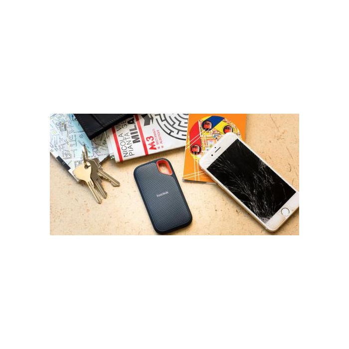Sandisk Western Digital Extreme Portable SSD 4000 GB, SDSSDE61-4T00-G25, USB Tipo C, Lectura 1050 MB/s, Escritura 1000 MB/s, Azul 4 Sandisk Western Digital Extreme Portable SSD 4000 GB, SDSSDE61-4T00-G25, USB Tipo C, Lectura 1050 MB/s, Escritura 1000 MB/s, Azul 4