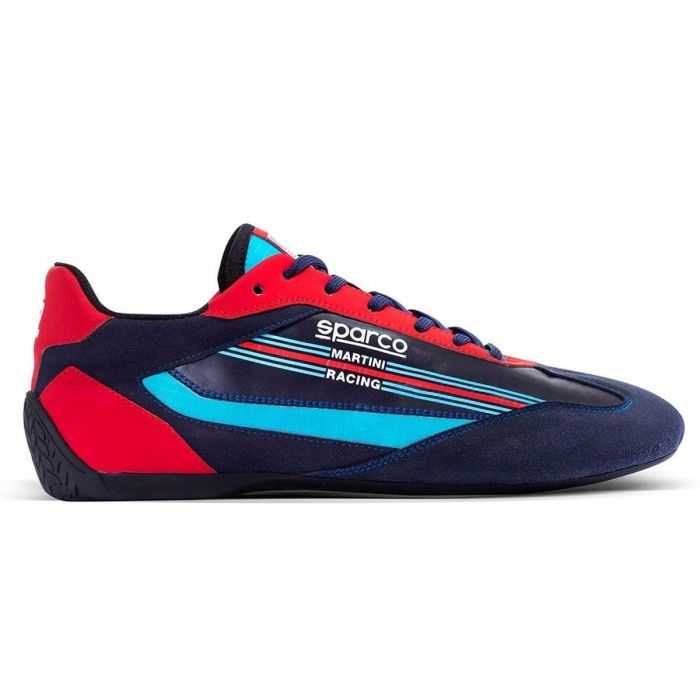 Sparco S0012A7MR46BM Zapatillas S-Drive Martini Racing inspiradas en carreras con suela y plantilla amortiguadora Azul Marino Talla 46 6 Sparco S0012A7MR46BM Zapatillas S-Drive Martini Racing inspiradas en carreras con suela y plantilla amortiguadora Azul Marino Talla 46 6