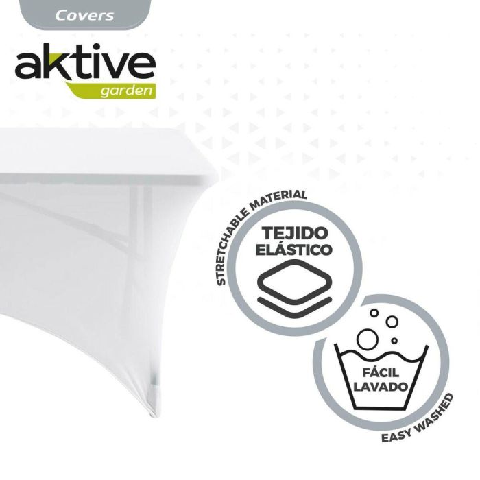 Alfombra de juego Aktive Mesa Blanco Accesorios Vehículos Carretera 122 x 76 x 61 cm (6 Unidades) 2