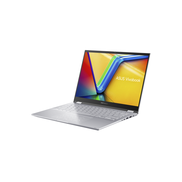 ASUS Vivobook S 14 Flip TP3402VA-LZ273W - Ordenador Portátil 14" WUXGA (Intel Core i5-1335U, 16GB RAM, 512GB SSD, UHD Graphics, Windows 11 Home) Plata Fría - Teclado QWERTY español 7 ASUS Vivobook S 14 Flip TP3402VA-LZ273W - Ordenador Portátil 14" WUXGA (Intel Core i5-1335U, 16GB RAM, 512GB SSD, UHD Graphics, Windows 11 Home) Plata Fría - Teclado QWERTY español 7