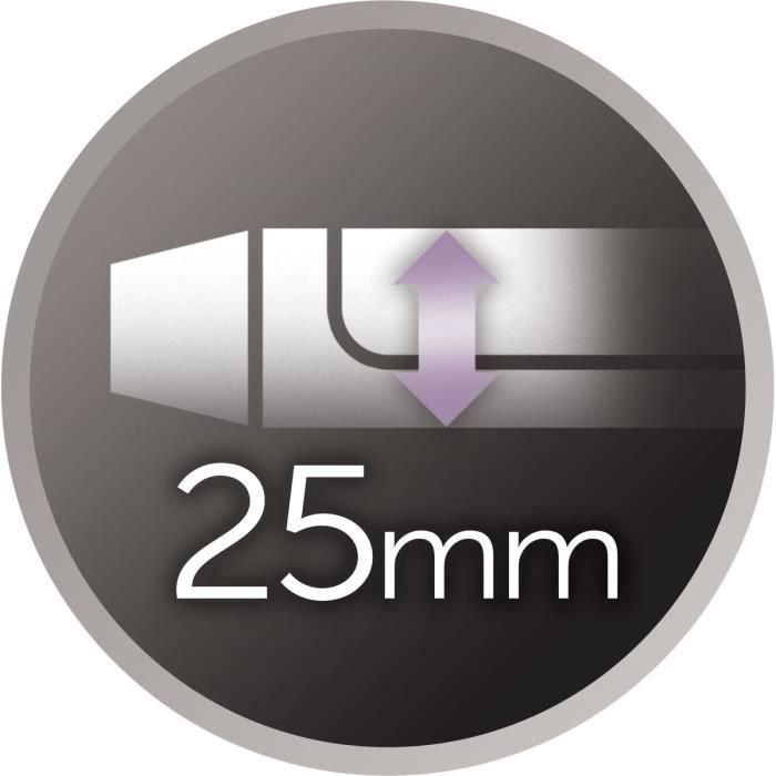 Remington CI6525 Rizador Pro Soft Curl - 25 mm Cerámica, Turmalina Iónica, Antiestático - 10 Posiciones 130-220° 5 Remington CI6525 Rizador Pro Soft Curl - 25 mm Cerámica, Turmalina Iónica, Antiestático - 10 Posiciones 130-220° 5