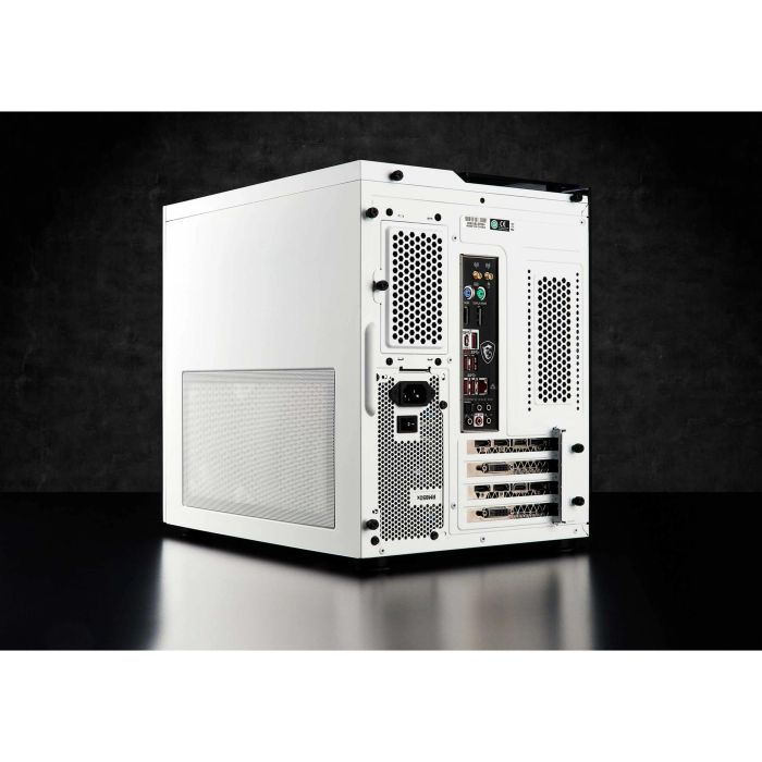 Corsair Torre PC Crystal Series 280X RGB con Ventana de Cristal Templado Blanca 10