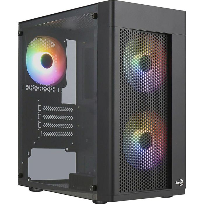 Caja de PC - AEROCOOL - Hexform G v2 (Negro) - Mini torre - Formato Micro-ATX - Sin fuente de alimentación 3