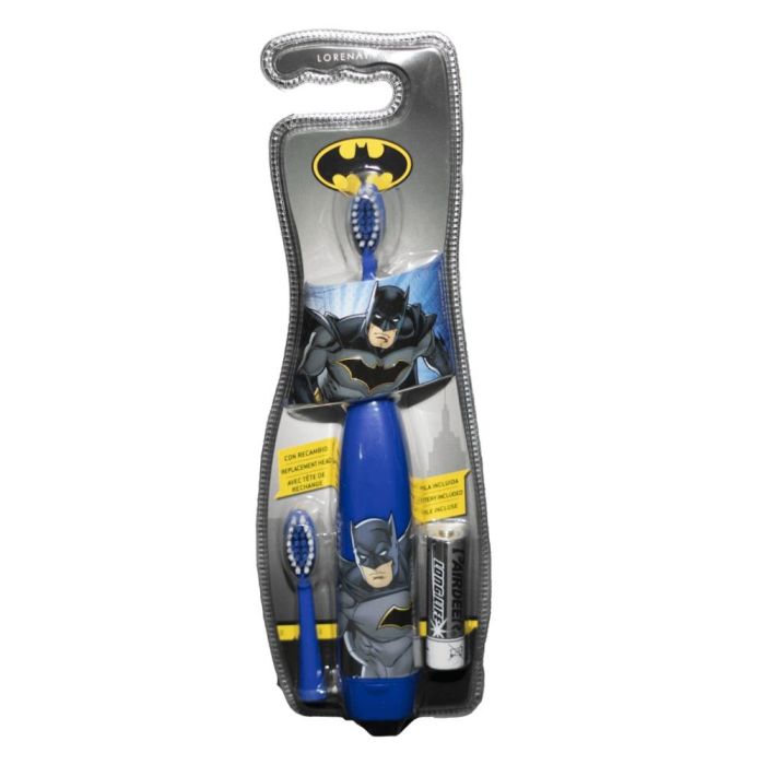 Lorenay Cepillo Eléctrico Infantil con Diseño de Batman
