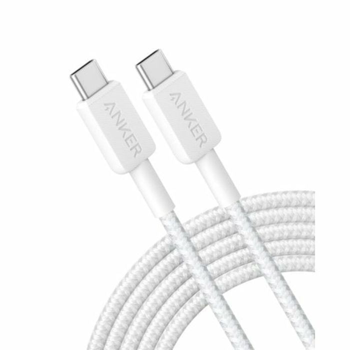 Cable USB Anker A81F7G21 Blanco 3 m