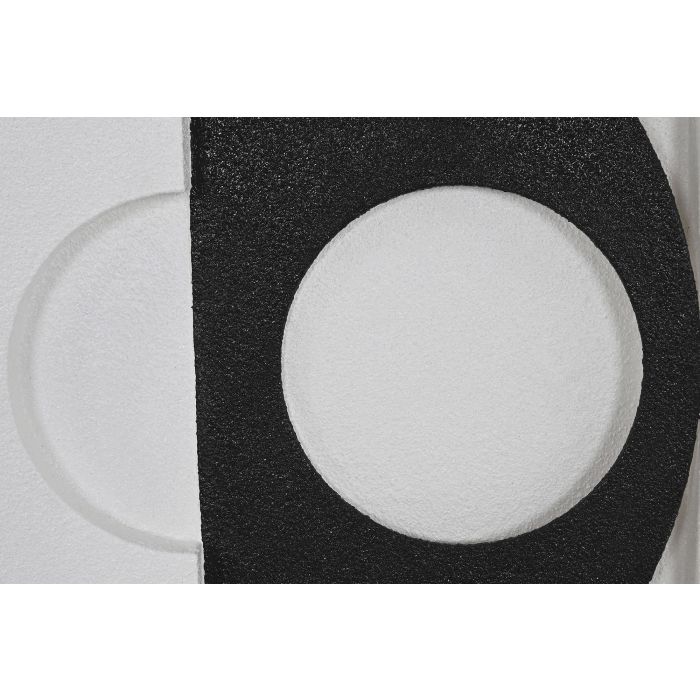 Cuadro Moderno DKD Home Decor Blanco Negro 6.5 x 60 x 60 cm (2 Unidades) 2 Cuadro Moderno DKD Home Decor Blanco Negro 6.5 x 60 x 60 cm (2 Unidades) 2
