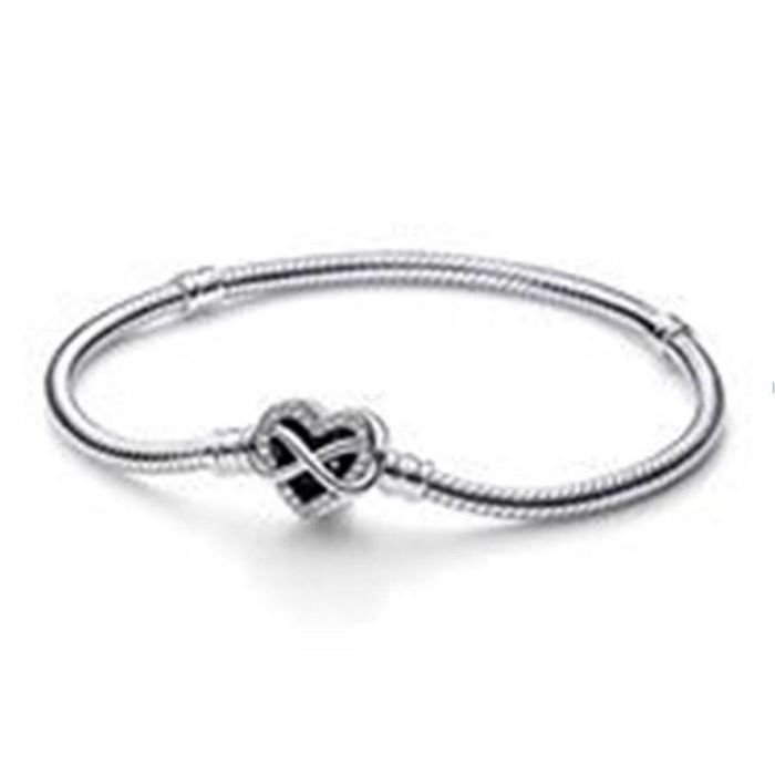 Pulsera Mujer Pandora 592645C01-18 Plateado Pulsera Mujer Pandora 592645C01-18 Plateado