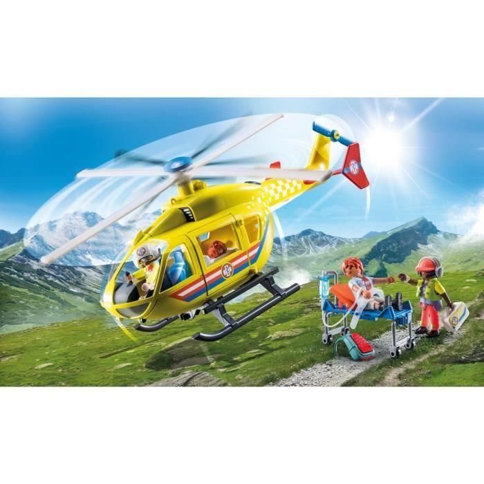 Helicóptero de rescate playmobil city life 1 Helicóptero de rescate playmobil city life 1