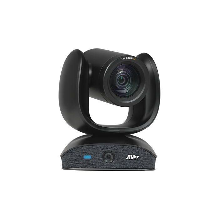 AVer CAM570 Cámara PTZ Dual 4K 12X Zoom Óptico, USB HDMI IP, Seguimiento Audio, Smart Frame Dinámico, PoE+, RS232, Entrada Audio 5