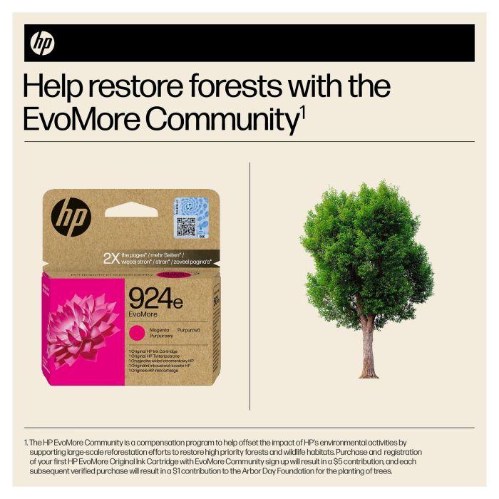 HP 924e Cartucho de Tinta Original Magenta Alto Rendimiento (XL) 800 páginas