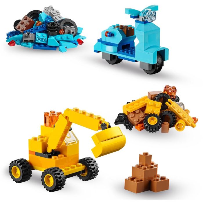 Lego Classic Caja de Ladrillos Grande, 33 Colores, 8 Tipos de Ventanas y Puertas, Incluye Piezas Especiales y Bases Verdes, Ideal para Construcciones Creativas 3 Lego Classic Caja de Ladrillos Grande, 33 Colores, 8 Tipos de Ventanas y Puertas, Incluye Piezas Especiales y Bases Verdes, Ideal para Construcciones Creativas 3