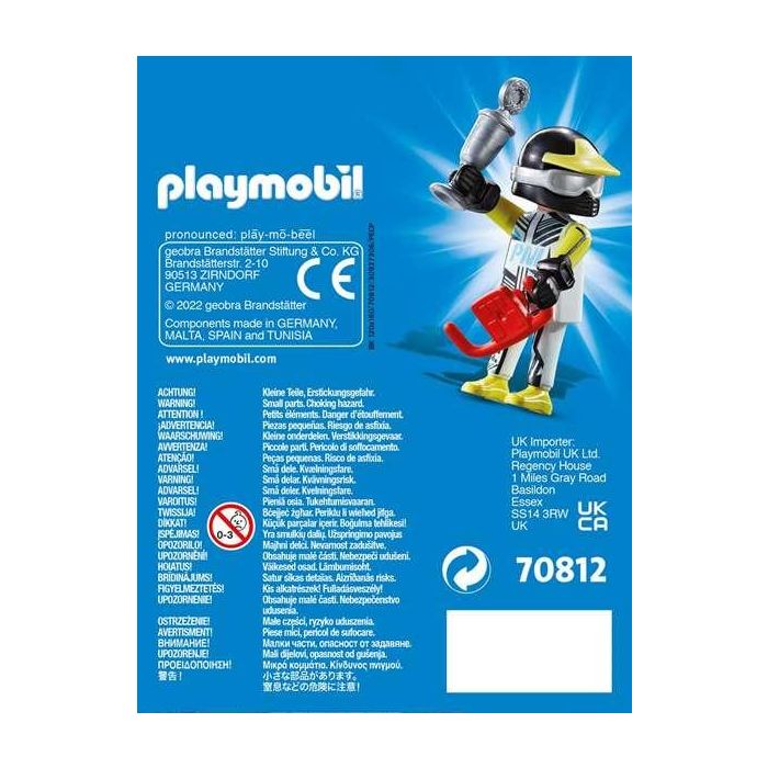 Playmobil Figura Piloto de Carreras Friends 2