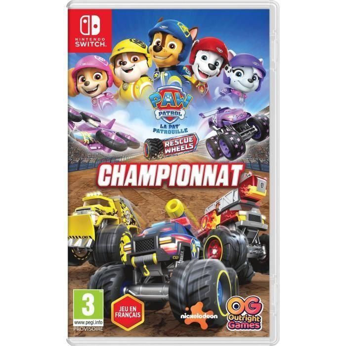 PAW Patrol: Rescue Wheels - Campeonato - Juego para Nintendo Switch 0 PAW Patrol: Rescue Wheels - Campeonato - Juego para Nintendo Switch 0