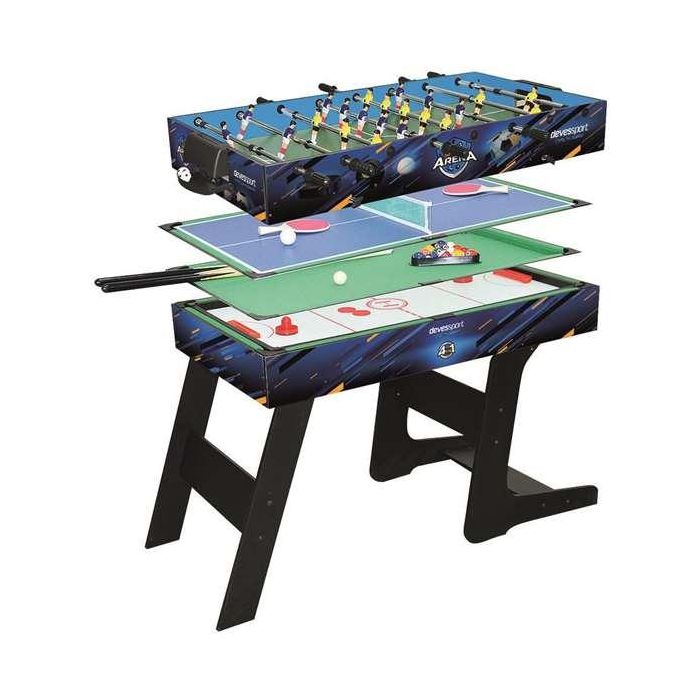 Mesa multijuegos 4 en 1 115,5 x 63 x 16,8 cm Mesa multijuegos 4 en 1 115,5 x 63 x 16,8 cm